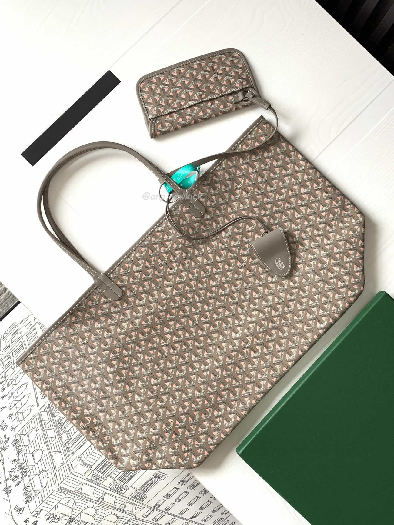 Goyard Saint Louis Claire Voie Gm Bag (10) - www.newkick.org